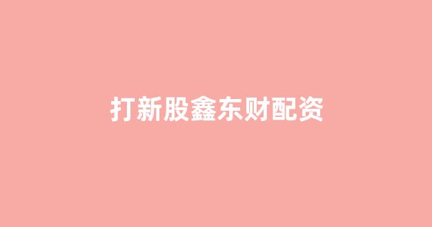 股票配资是什么意思